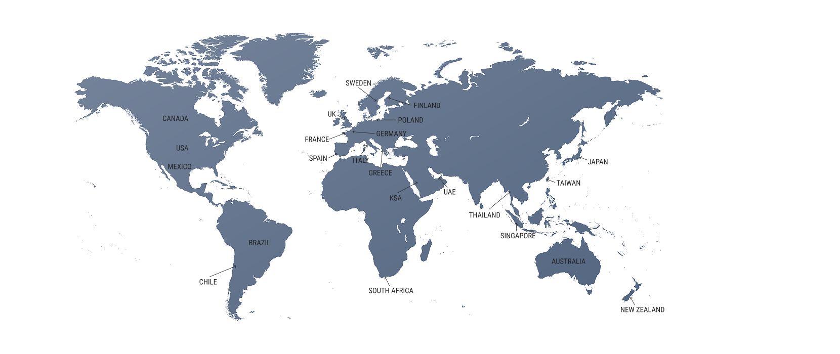 world map